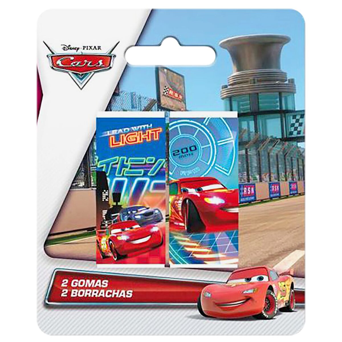 ΓΟΜΕΣ CARS ΣΕΤ=2 ΤΕΜ  Disney-ΣΕΤ(1) - Image 1