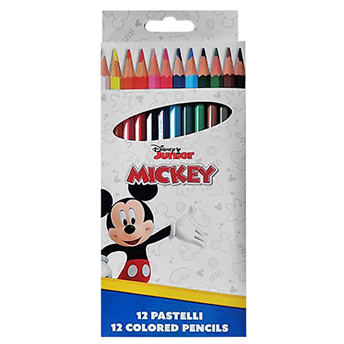 ΞΥΛΟΜΠΟΓΙΕΣ ΣΕΤ=12 ΧΡΩΜΑΤΑ MICKEY  Disney-ΣΕΤ(1) - Image 1