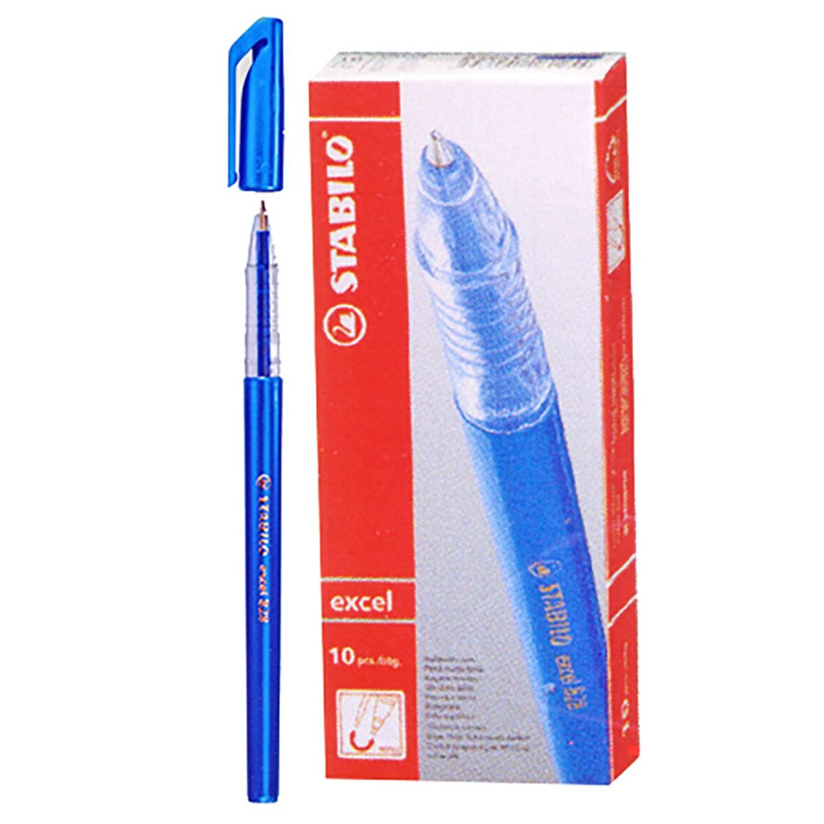 ΣΤΥΛΟ STABILO EXCEL BALLPOINT MEDIUM  STABILO 828 M/41BLUE-ΤΕΜ(10) - Image 1