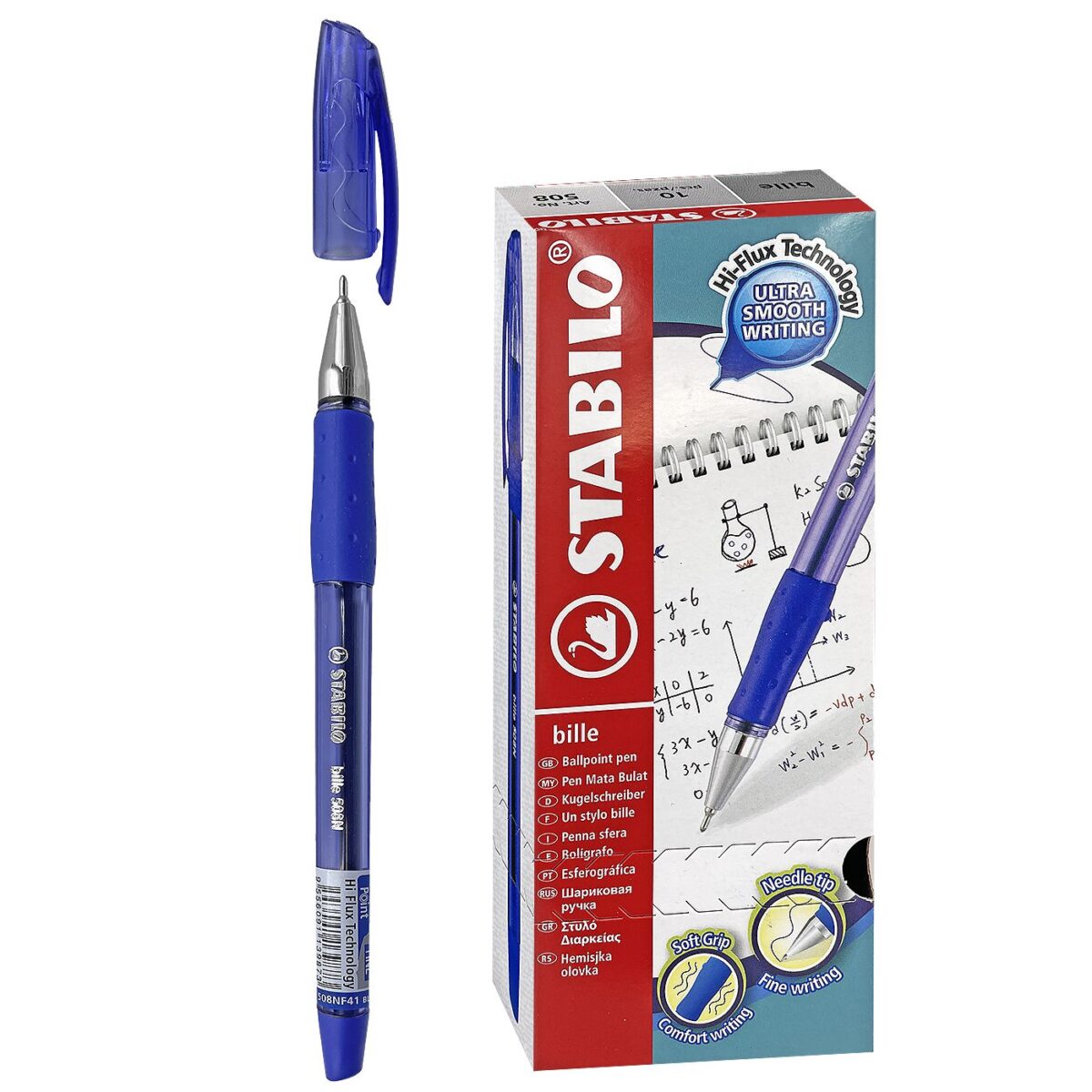 ΣΤΥΛΟ STABILO EXAM GRADE 508NF DISPLAY BALLPOINT 0.38mm  STABILO-ΤΕΜ(50) - Image 1