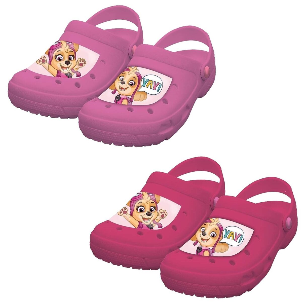 Παπουτσάκια  Παιδικά  Paw Patrol Girl 2ζευγ(22)+2ζευγ(Νο24) +2ζευγ(25) + 2ζευγ(Νο26) + 2ζευγ(Νο28) + 2ζευγ(Νο30) Paw Patrol PAW23-0723-ΖΕΥ(12) - Image 1