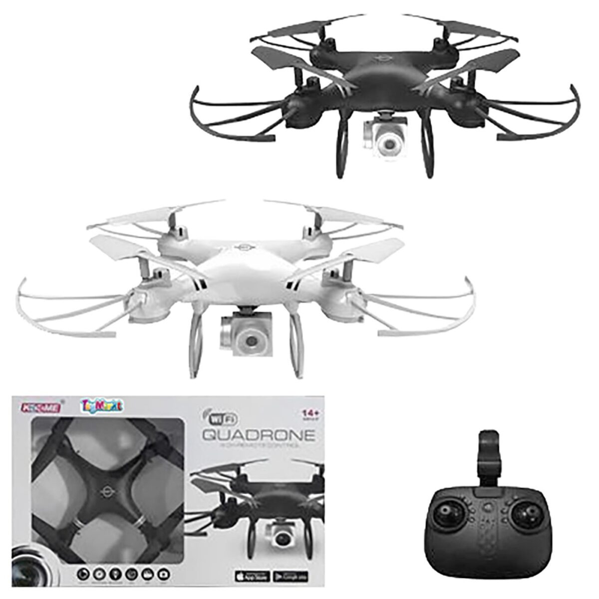Drone 27x27x11cm με Κάμερα 300.0 Pixels 38x24x8cm ToyMarkt 88719-ΤΕΜ(1) - Image 1