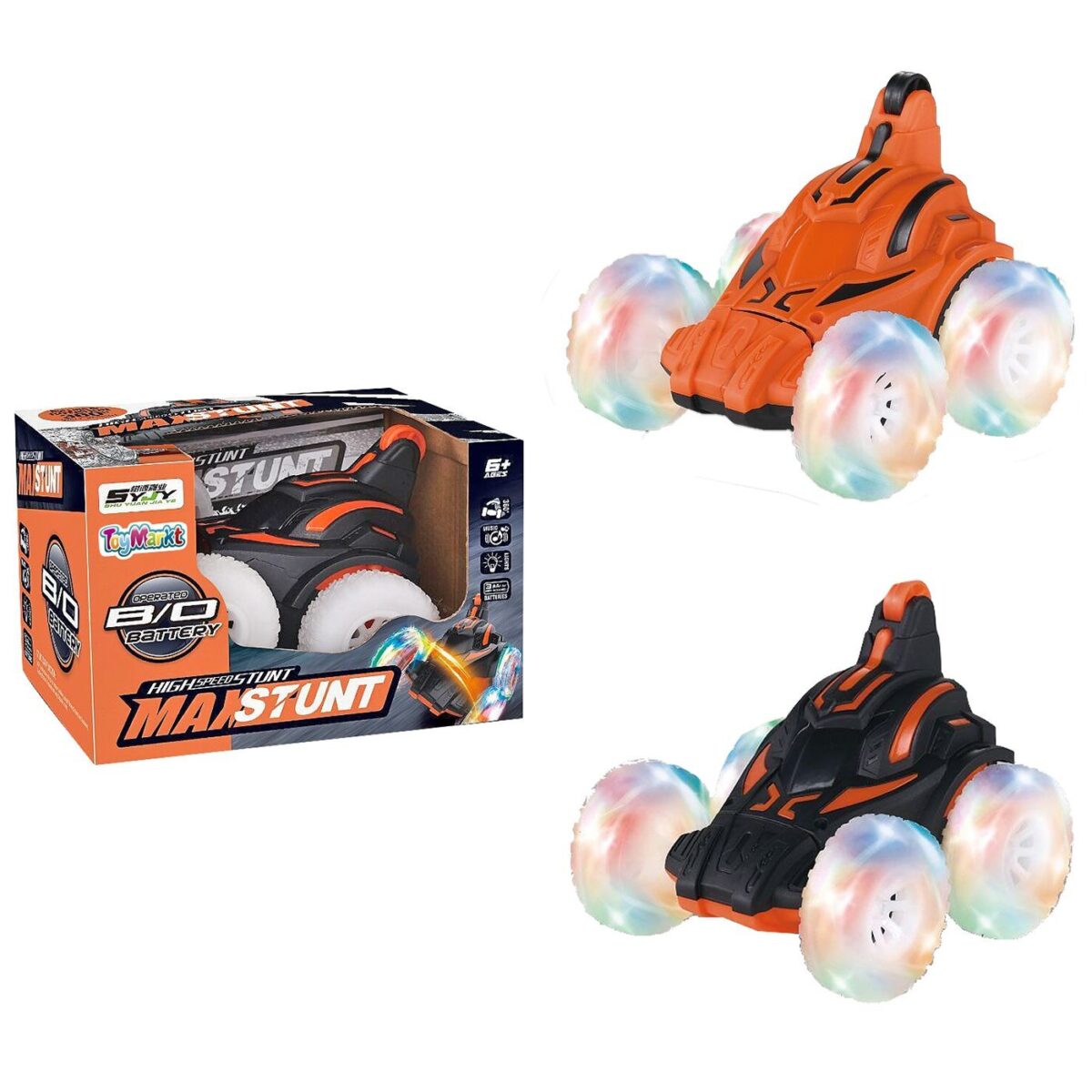 Όχημα High Speed Stunt me φως 18x12x14cm ToyMarkt 88773-ΤΕΜ(1) - Image 1