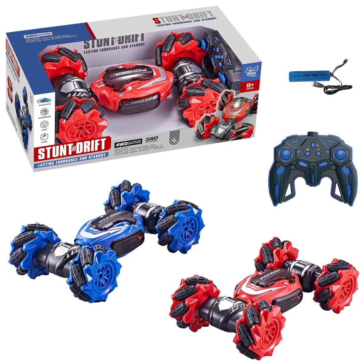 ΤΗΛΕΚΑΤΕΥΘΥΝΟΜΕΝΟ STUNT DRIFT 33x13x17cm ToyMarkt 88833-ΤΕΜ(1) - Image 1