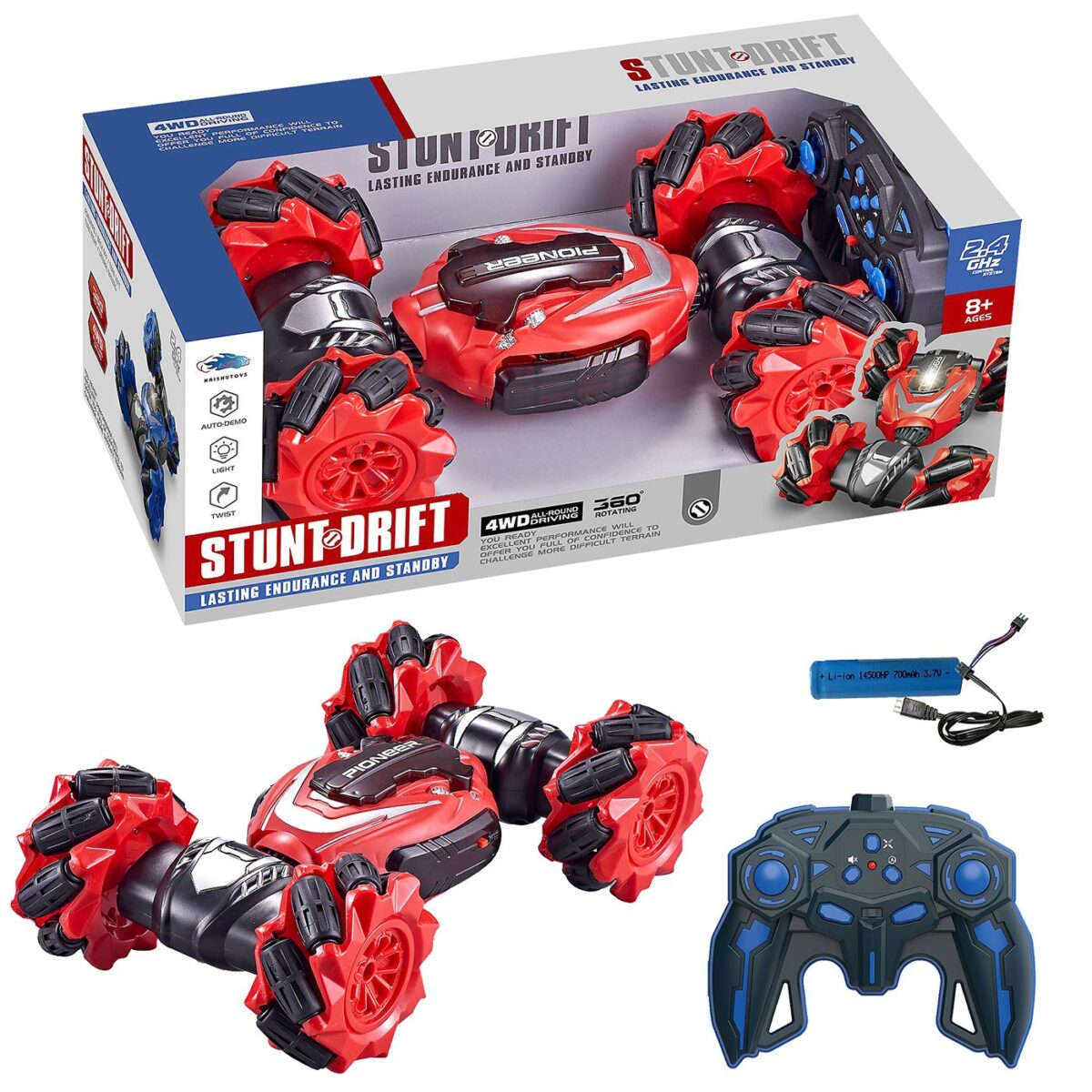 ΤΗΛΕΚΑΤΕΥΘΥΝΟΜΕΝΟ STUNT DRIFT 33x13x17cm ToyMarkt 88833-ΤΕΜ(1) - Image 2