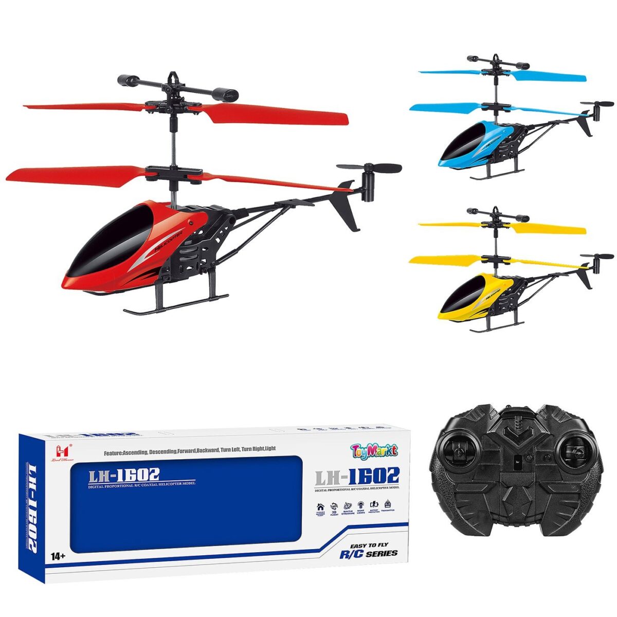 ΙΠΤΑΜΕΝΟ ΕΛΙΚΟΠΤΕΡΟ 2CH & USB 34x13x5cm ToyMarkt 88838-ΤΕΜ(1) - Image 1