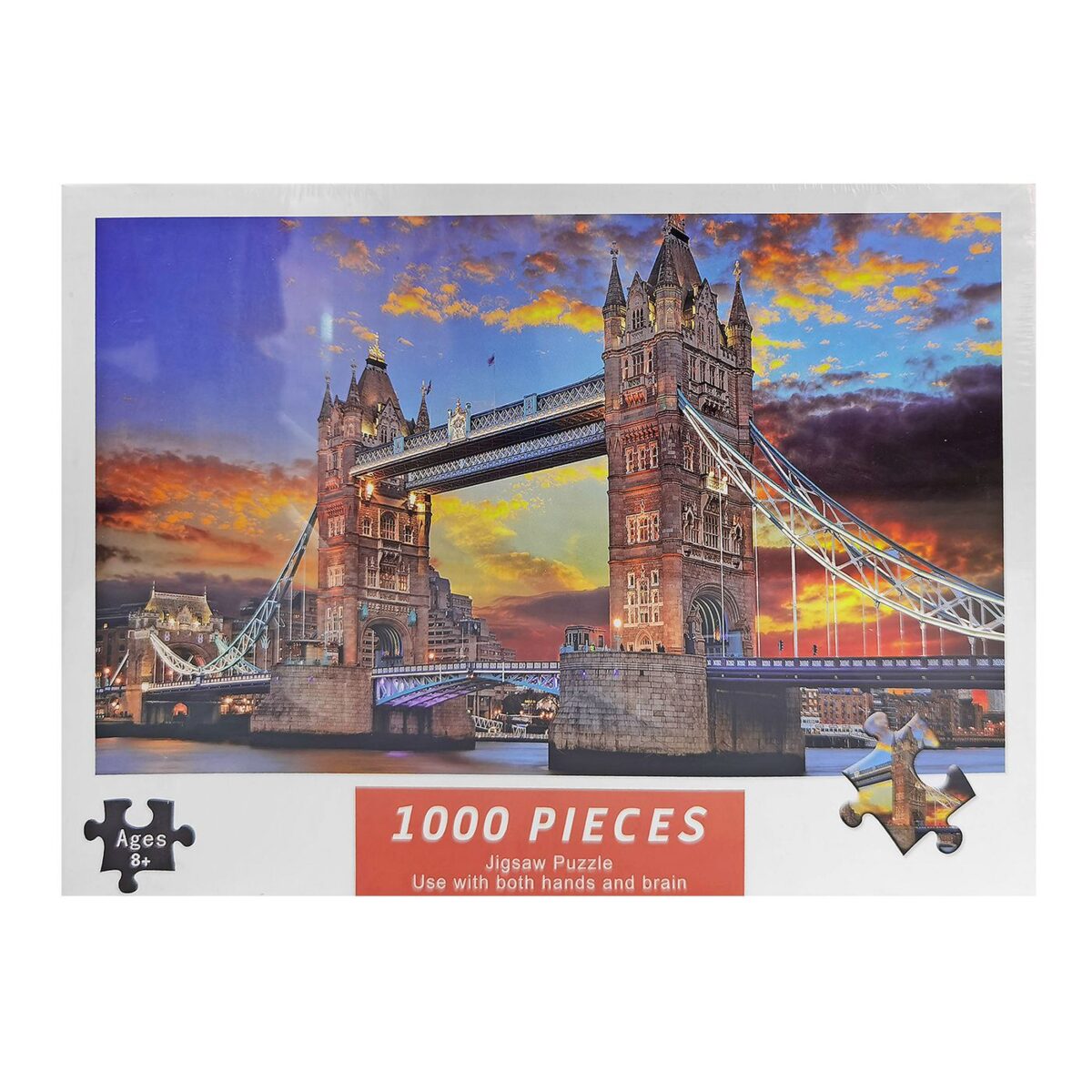 Παζλ 1000 τεμ london bridge Κουτί= 29x21x5cm, παζλ= 75x50cm ToyMarkt 891894-ΤΕΜ(1) - Image 1