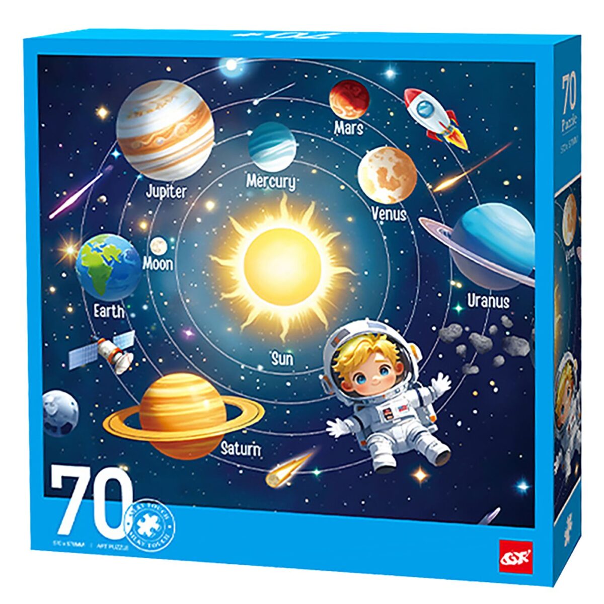 Παζλ 70 τεμ Διάστημα 25x25x5cm ToyMarkt 891904-ΤΕΜ(1) - Image 1
