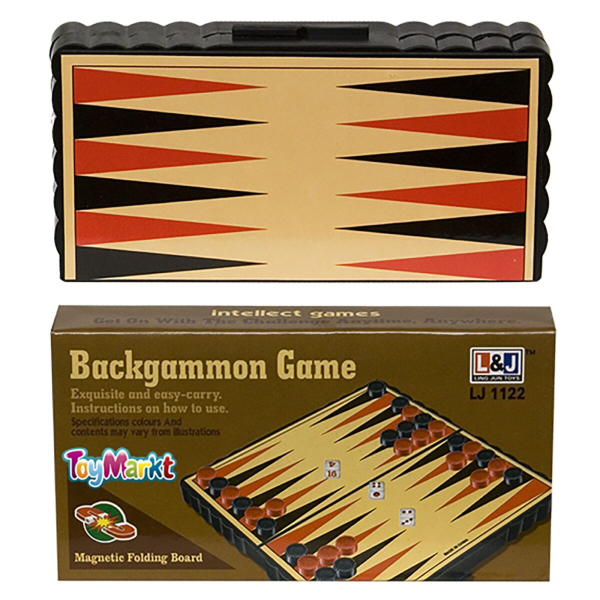 Τάβλι Travel 13x13cm ToyMarkt 89239-ΤΕΜ(1) - Image 1