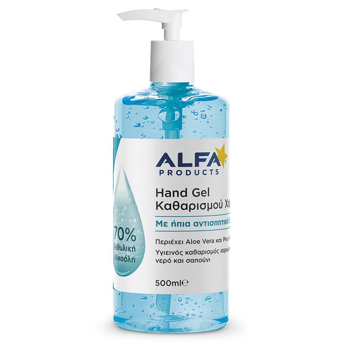 ΑΛΚΟΟΛΟΥΧΟ GEL 500ml ALFA-ΤΕΜ(1) - Image 1