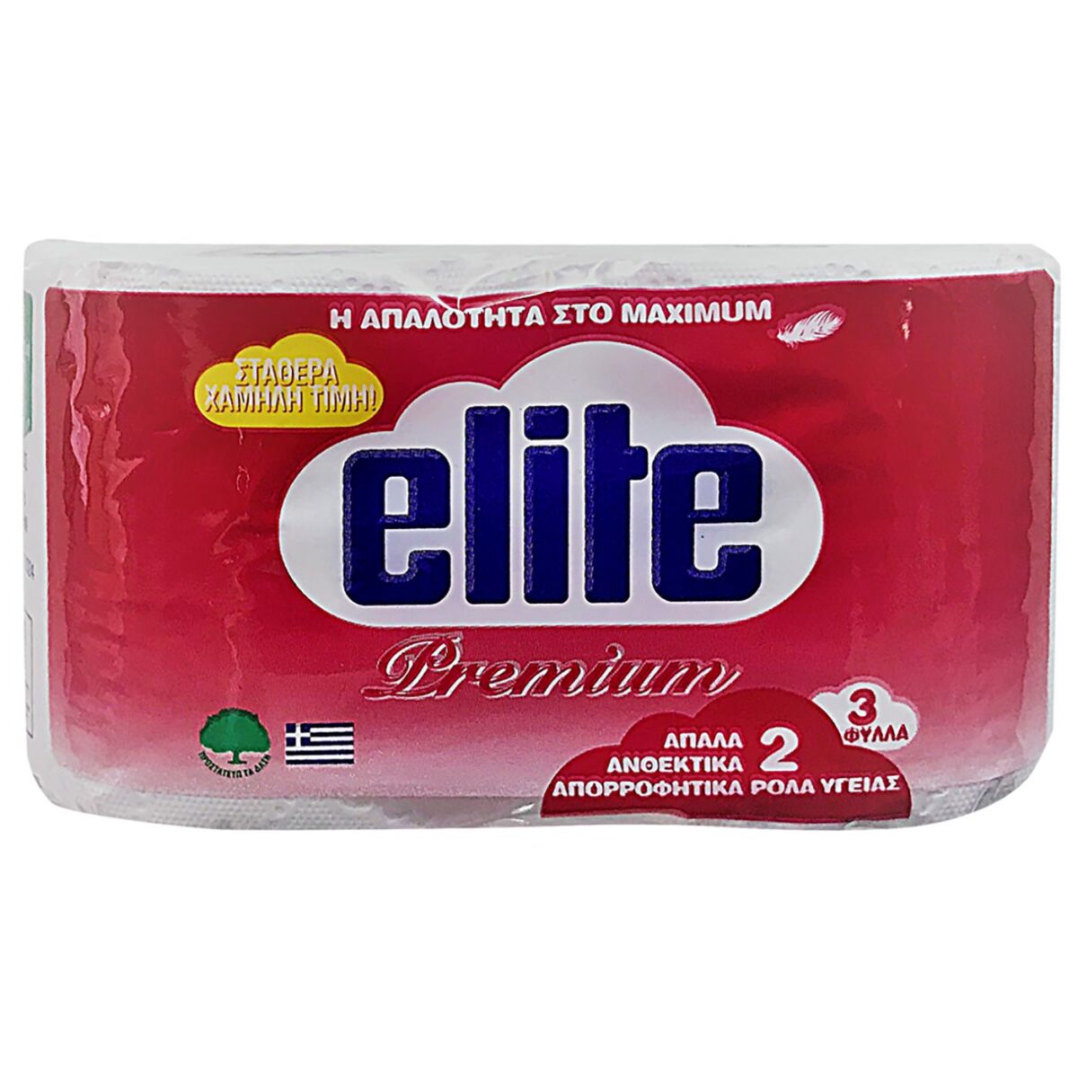Χαρτί Υγείας Premium Elite πακ=2 Ρολά 85gr Elite-ΠΑΚ(24) - Image 1
