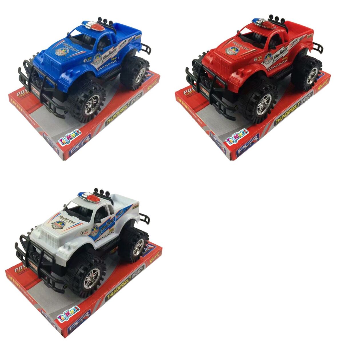 ΑΓΡΟΤΙΚΟ ΤΖΙΠ ΨΗΛΩΜΕΝΟ FRICTION POLICE 20cm ToyMarkt 902163-ΤΕΜ(1) - Image 1