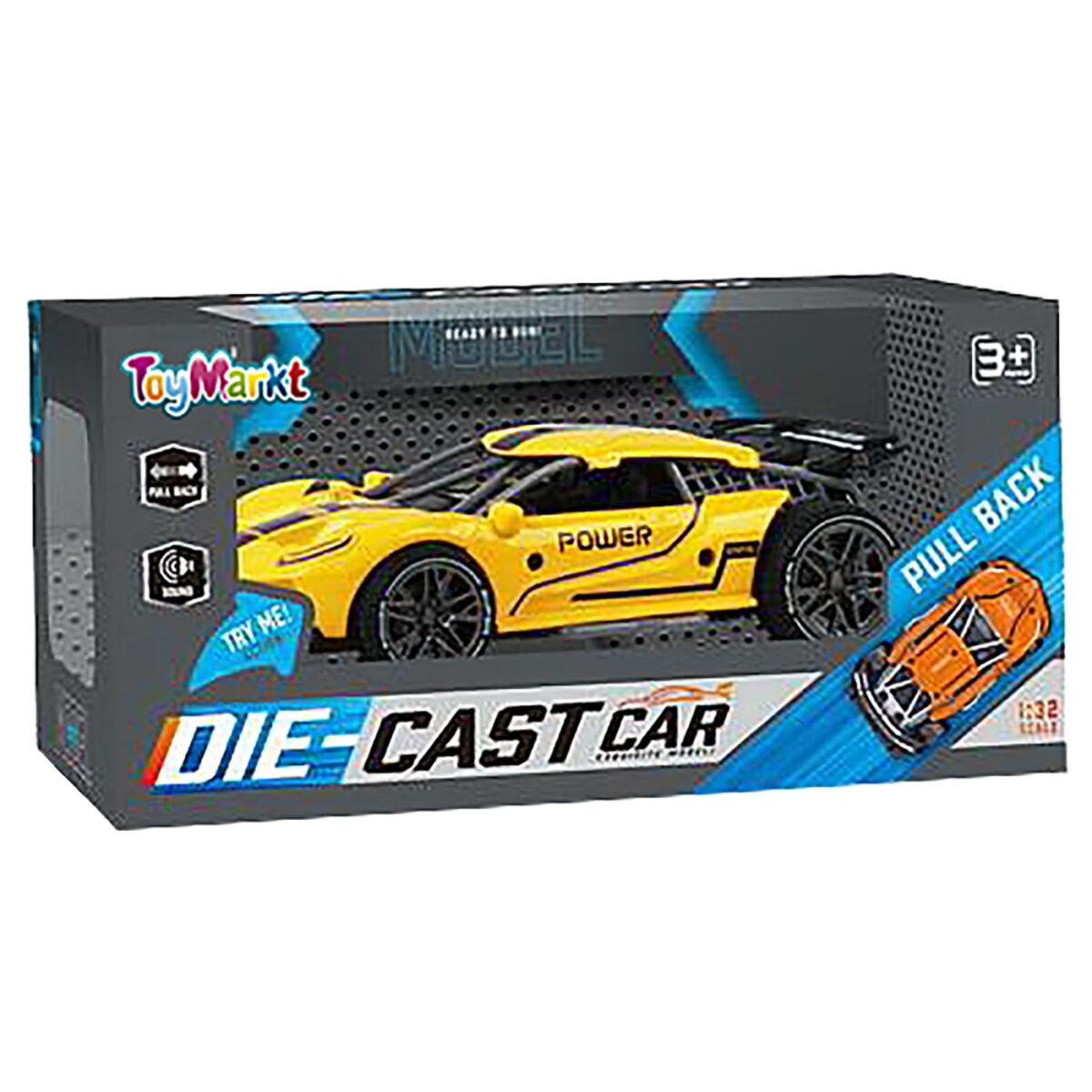 ¨Οχημα die Cast Pull Back με ηχο 19x10x10cm ToyMarkt 902272-ΤΕΜ(1) - Image 2