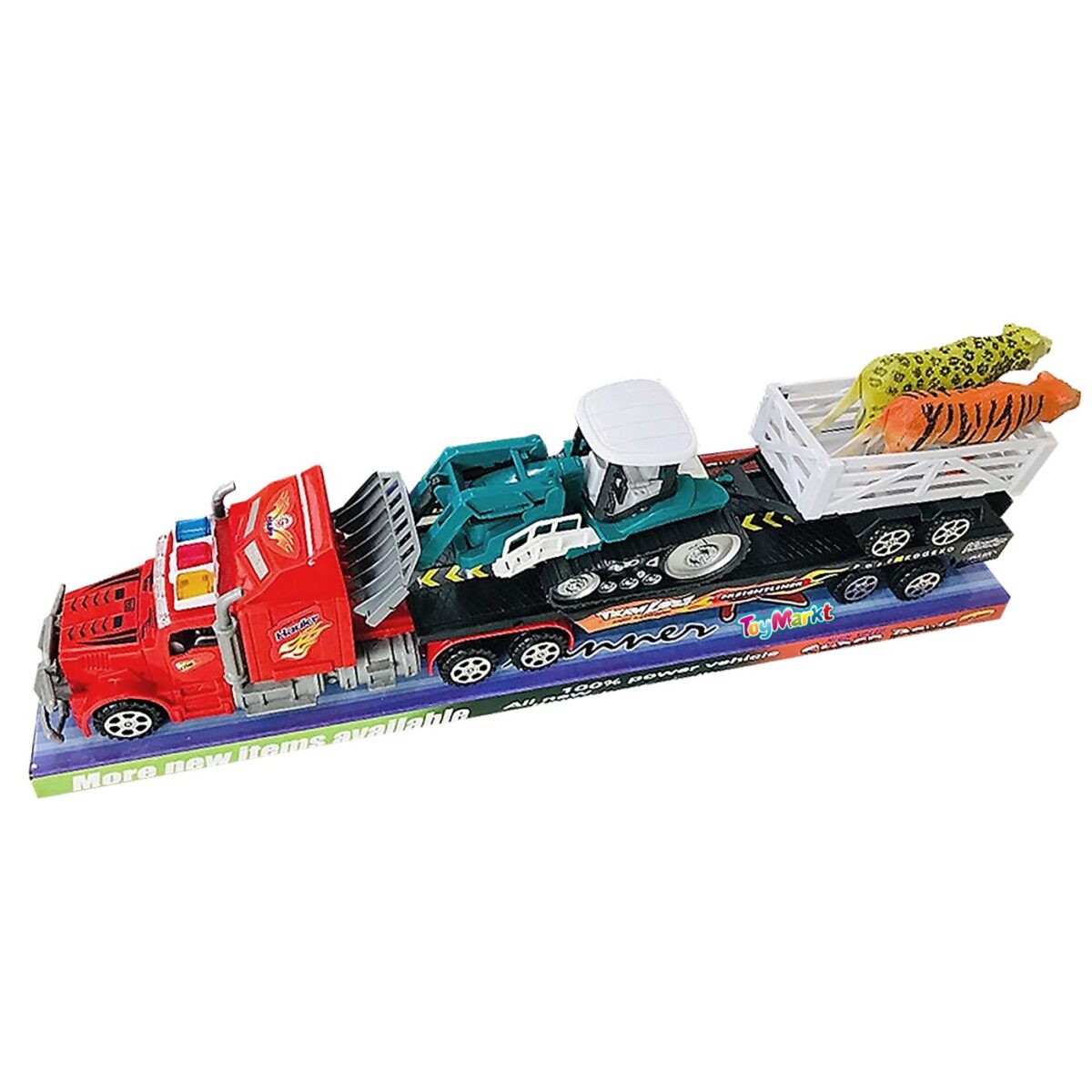 ΝΤΑΛΙΚΑ FRICTION ΜΕ ΤΡΑΚΤΕΡ & ΖΩΑ 43x13x8cm ToyMarkt 902290-ΤΕΜ(1) - Image 2