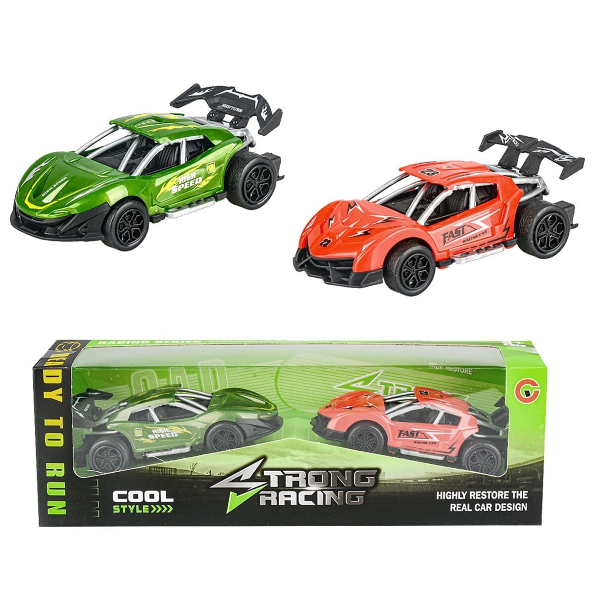 ΣΕΤ 2 SPORTSCAR FRICTION 27x9x7cm ToyMarkt 902306-ΤΕΜ(1) - Image 1