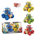 Σετ 2 Τρακτέρ Friction με Φώτα 24x12x10cm ToyMarkt 902307-ΤΕΜ(1)