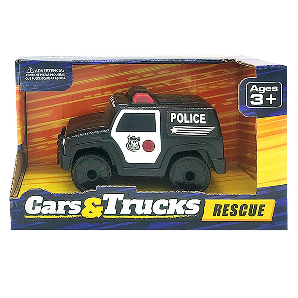 Οχημα police friction με φως + ήχο 20x12x8cm ToyMarkt 902359-ΤΕΜ(1) - Image 1