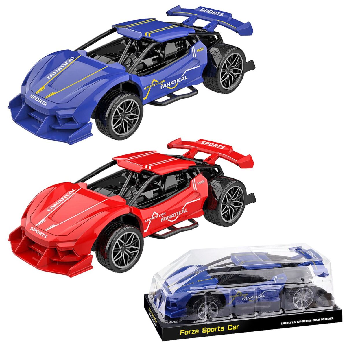 Όχημα Σπορ Friction Skeleton 20cm 22x8x10cm ToyMarkt 902369-ΤΕΜ(1) - Image 1