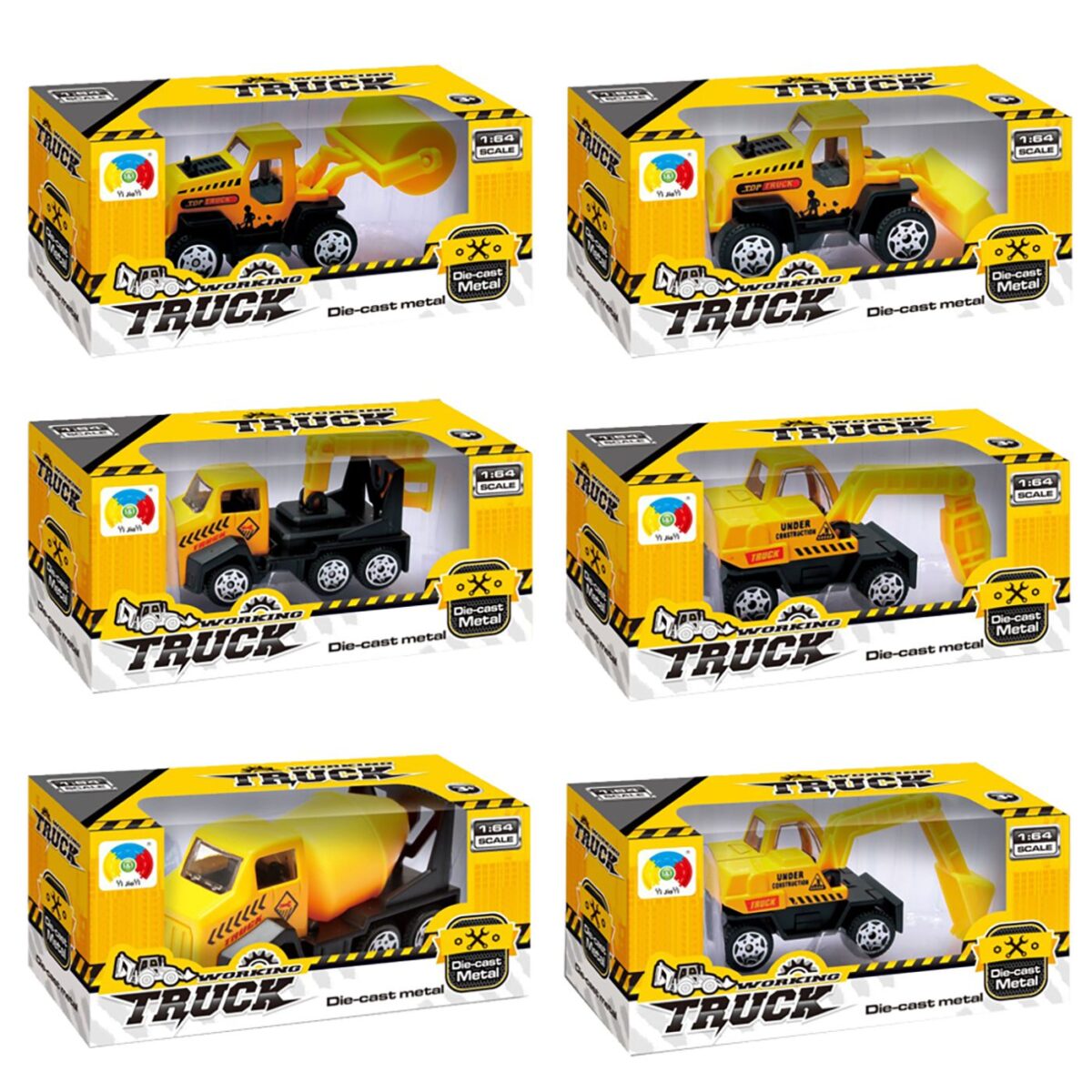 ΔΟΜΙΚΟ ΟΧΗΜΑ FREE WHEELS ΜΕΤΑΛΛΙΚΟ 11x4x5cm ToyMarkt 913086-ΤΕΜ(1) - Image 1