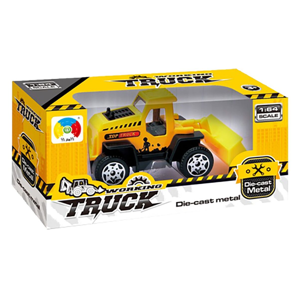 ΔΟΜΙΚΟ ΟΧΗΜΑ FREE WHEELS ΜΕΤΑΛΛΙΚΟ 11x4x5cm ToyMarkt 913086-ΤΕΜ(1) - Image 2