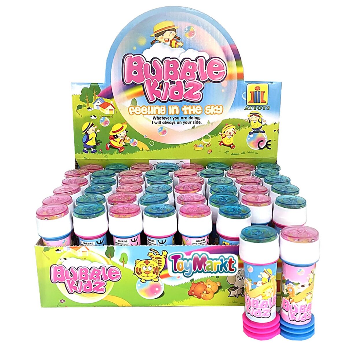 Σαπουνόφουσκες 25ml 48 τεμ 25x9x18cm ToyMarkt 913168-ΤΕΜ(48) - Image 1