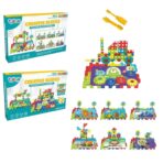 ΣΕΤ ΕΡΓΑΛΕΙΑ DIY 196 ΤΕΜ CREATIVE BLOCKS 34x24x7cm ToyMarkt 913228-ΤΕΜ(1)