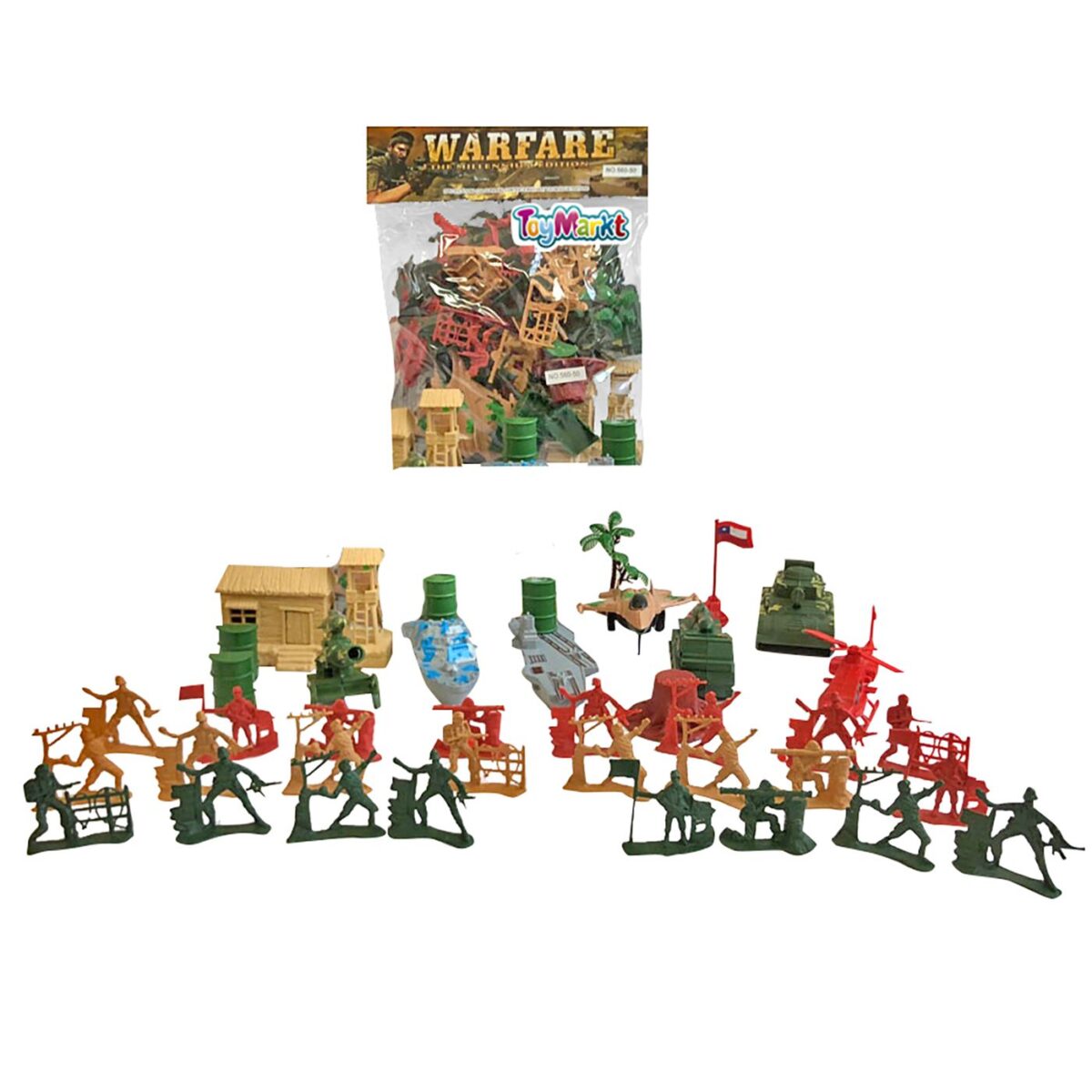 ΣΤΡΑΤΙΩΤΑΚΙΑ ΣΕ ΣΑΚΟΥΛΑΚΙ WARFARE 25x28x7cm ToyMarkt 913255-ΤΕΜ(1) - Image 1