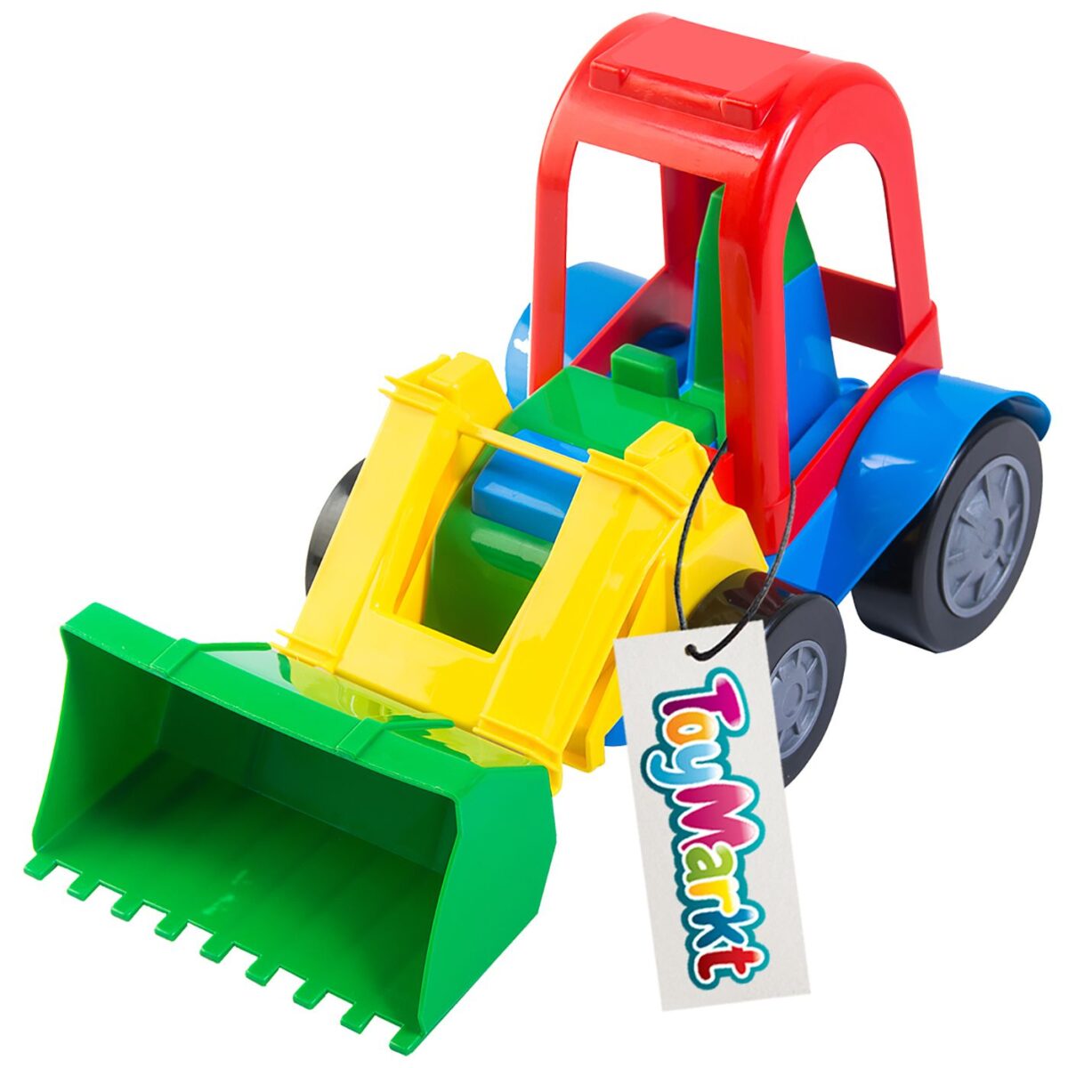 Μπουλντόζα πλαστική free wheels 22x15x12cm ToyMarkt 913264-ΤΕΜ(1) - Image 1