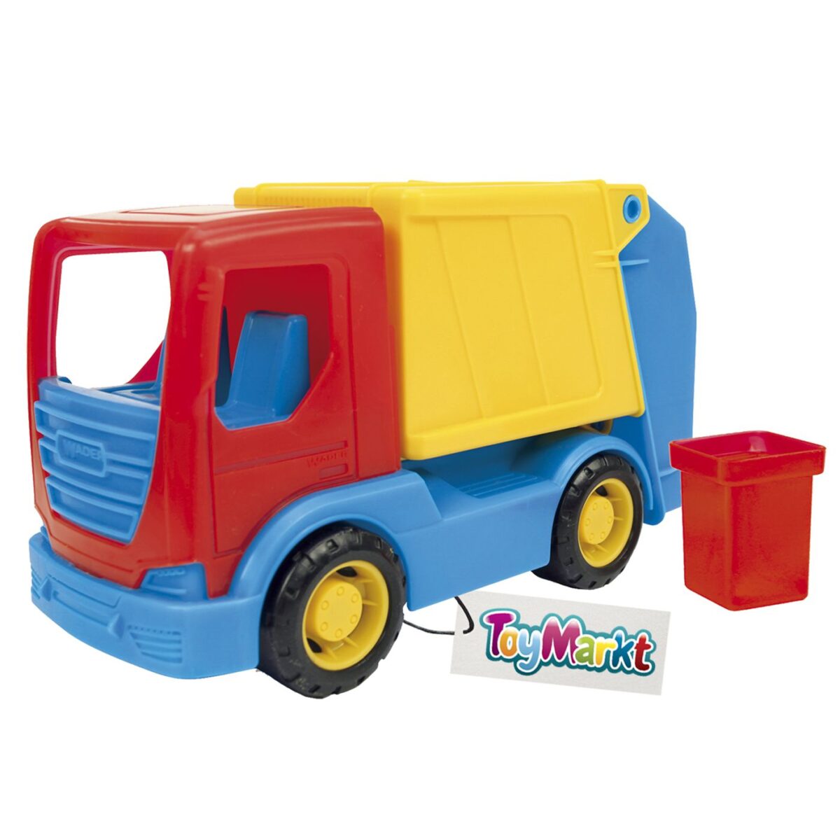 ΑΠΟΡΡΙΜΑΤΟΦΟΡΟ ΠΛΑΣΤΙΚΟ FREE WHEELS + ΚΑΔΟΣ 24x15x12cm ToyMarkt 913265-ΤΕΜ(1) - Image 1