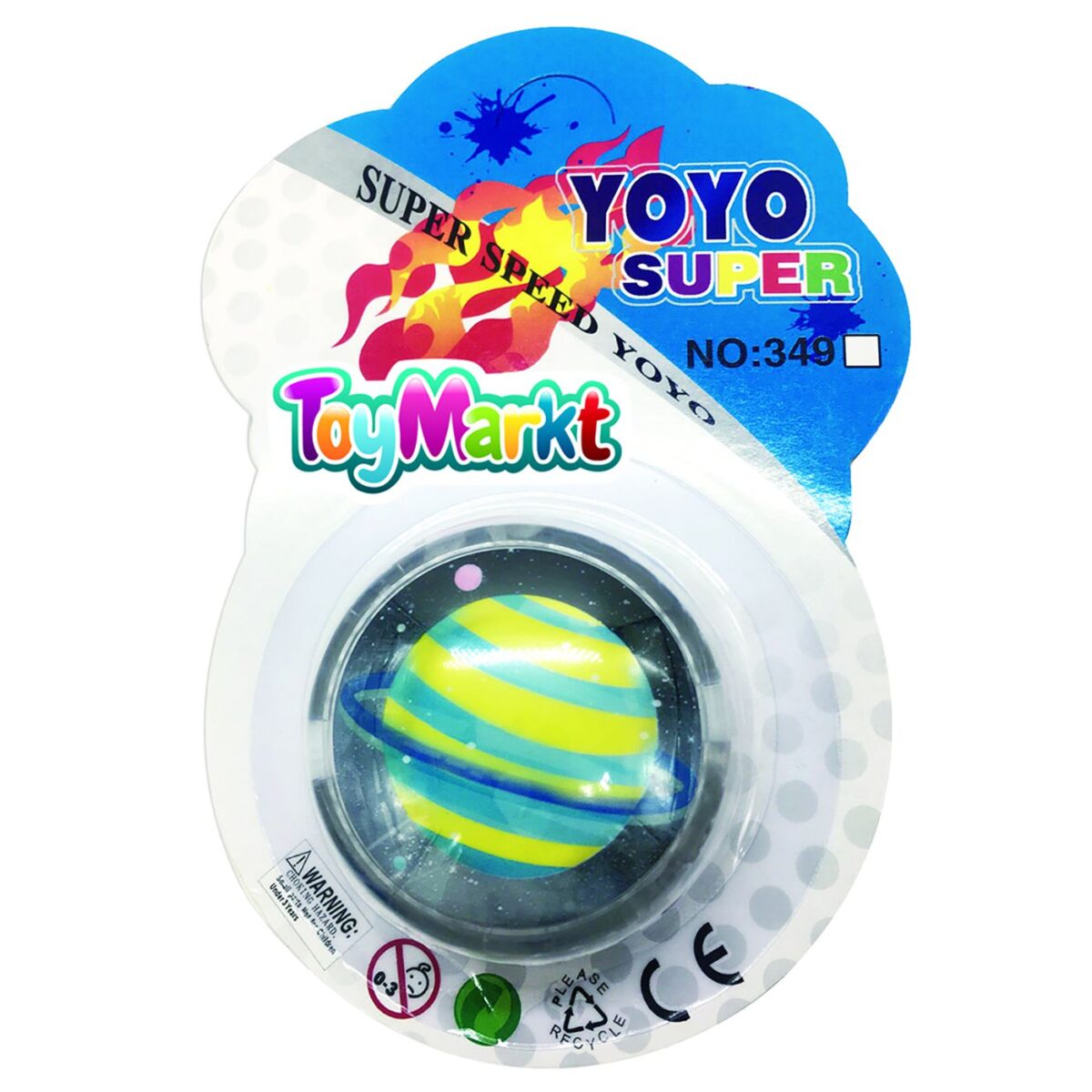 Yoyo (γιογιό) πλανήτες με φως σε καρτέλα 12x17cm ToyMarkt 913320-ΤΕΜ(1) - Image 2