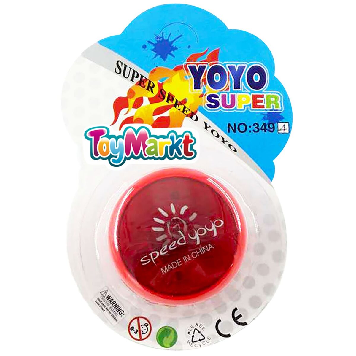 Yoyo (γιογιό) speed με φως σε καρτέλα 12x17cm ToyMarkt 913321-ΤΕΜ(1) - Image 2
