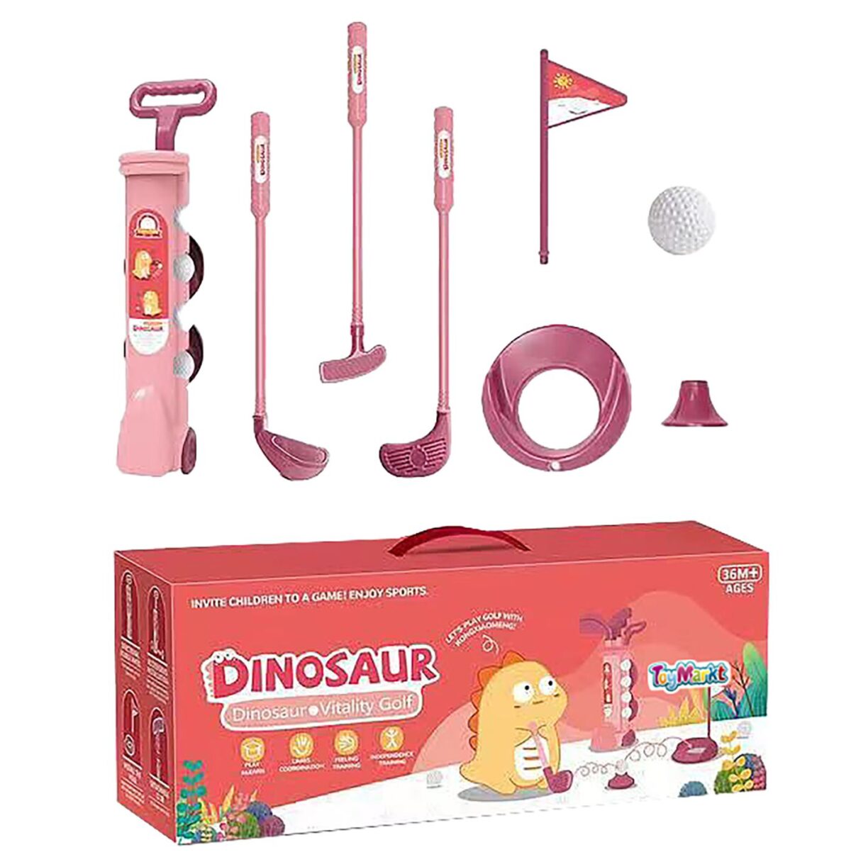 ΣΕΤ GOLF ΣΕ ΚΟΥΤΙ 41x16x12cm ToyMarkt 913349-ΤΕΜ(1) - Image 1