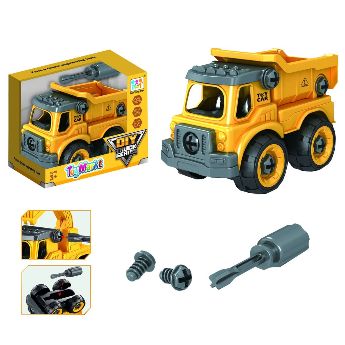 ΑΝΑΤΡΕΠΟΜΕΝΟ FREE WHEELS & ΚΑΤΣΑΒΙΔΙ 15x14x10cm ToyMarkt 913366-ΤΕΜ(1) - Image 1