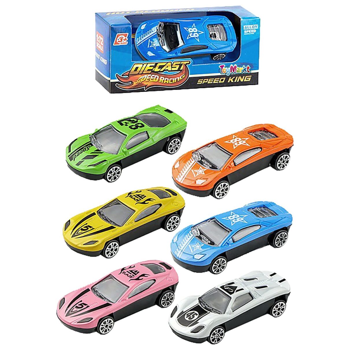 ΑΥΤΟΚΙΝΗΤΑΚΙ DIE CAST FREE WHEELS 9x4x3.5cm ToyMarkt 913395-ΤΕΜ(1) - Image 1