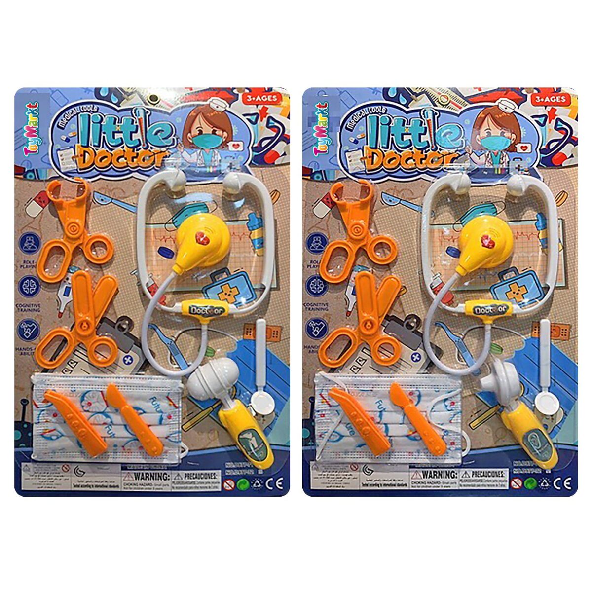 ΚΑΡΤΕΛΑ ΓΙΑΤΡΟΥ LITTLE DOCTOR 28x43cm ToyMarkt 913401-ΤΕΜ(1) - Image 1