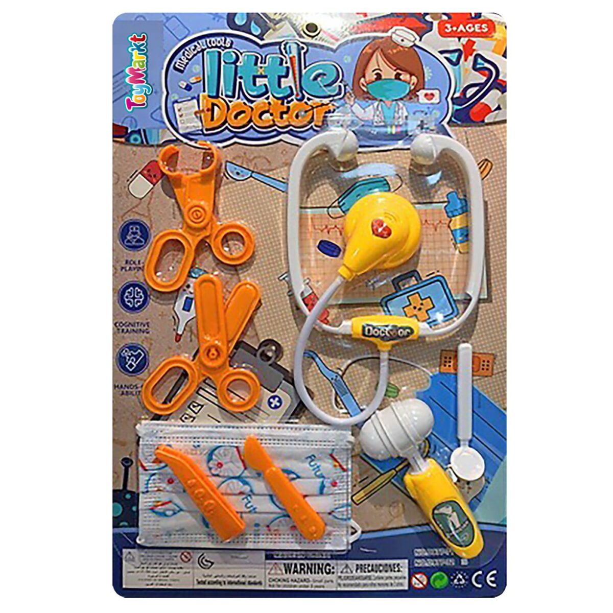 ΚΑΡΤΕΛΑ ΓΙΑΤΡΟΥ LITTLE DOCTOR 28x43cm ToyMarkt 913401-ΤΕΜ(1) - Image 2