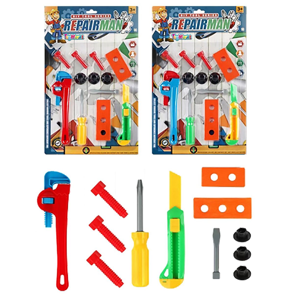 ΕΡΓΑΛΕΙΑ ΣΕ ΚΑΡΤΕΛΑ REPAIRMAN 26x41x2cm ToyMarkt 913412-ΤΕΜ(1) - Image 1