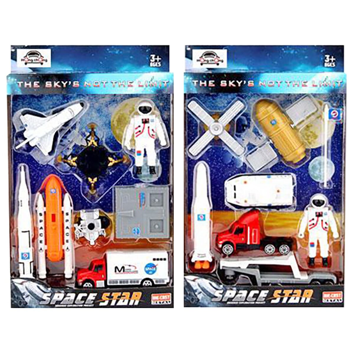 ΣΕΤ ΔΙΑΣΤΗΜΑΤΟΣ 8 ΤΕΜ 17x27x4cm ToyMarkt 913443-ΤΕΜ(1) - Image 1