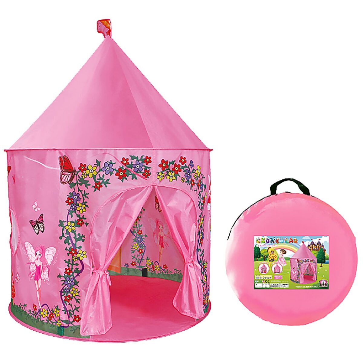 Σκηνή ροζ 100x130cm 38x38x2cm ToyMarkt 913449-ΤΕΜ(1) - Image 1
