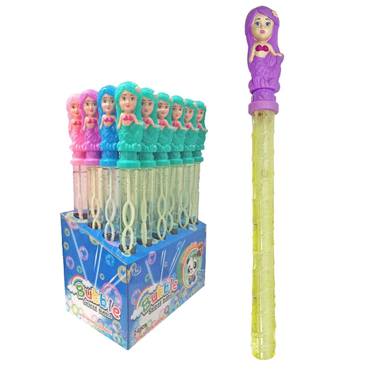 ΡΑΒΔΙ ΓΟΡΓΟΝΑ ΣΑΠΟΥΝΟΦΟΥΣΚΕΣ 36cm ToyMarkt 913461-ΤΕΜ(24) - Image 1