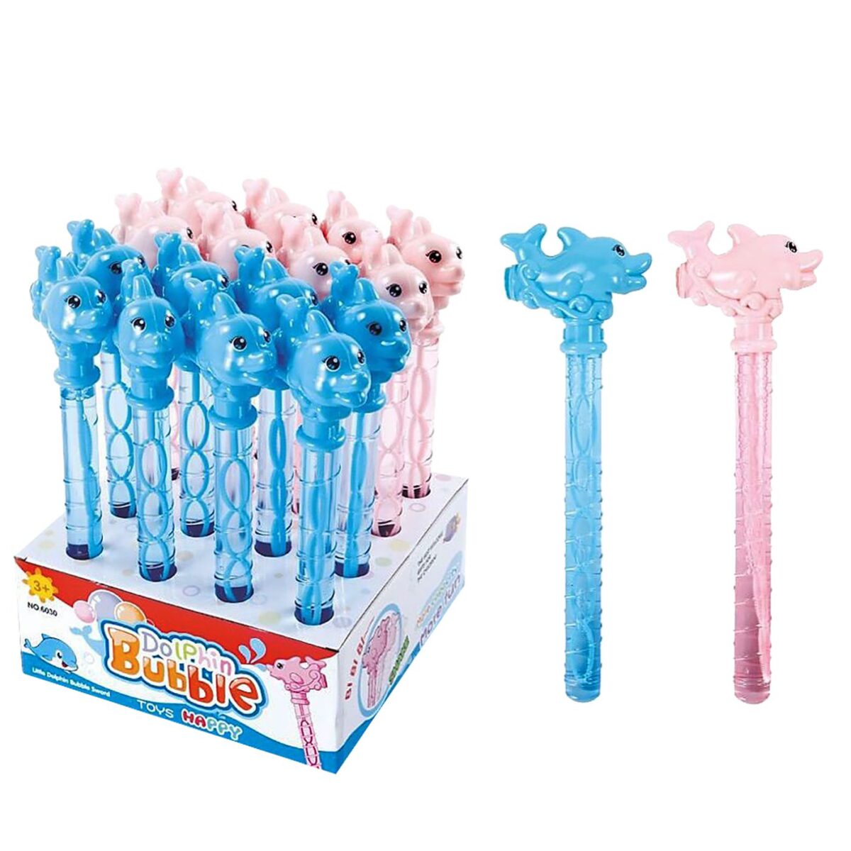 ΡΑΒΔΙ ΔΕΛΦΙΝΙ ΣΑΠΟΥΝΟΦΟΥΣΚΕΣ 36cm ToyMarkt 913462-ΤΕΜ(16) - Image 1