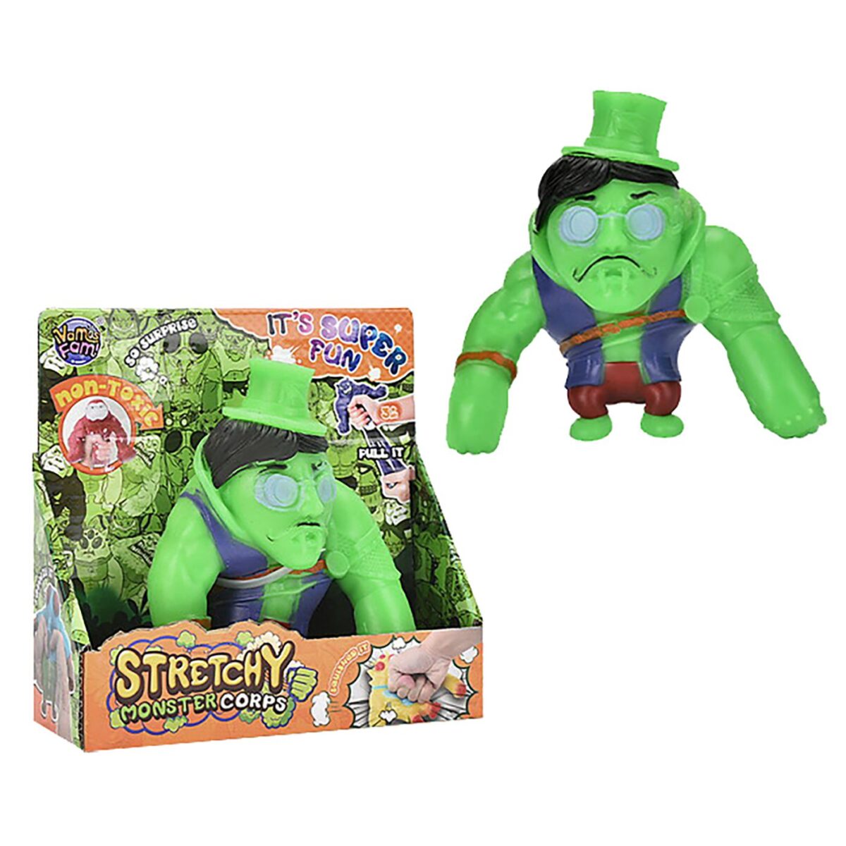 ΦΙΓΟΥΡΑ STRETSHY MONSTER 18x18x7cm ToyMarkt 913478-ΤΕΜ(1) - Image 1