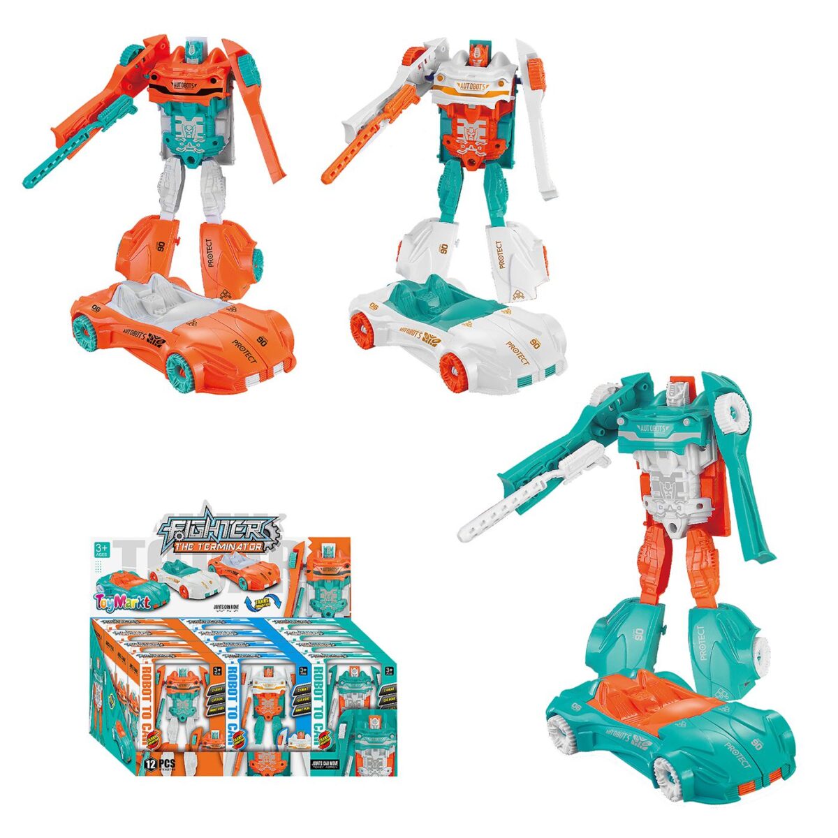 ΗΡΩΑΣ ROBOT-OXHMA FIGHTER ΚΟΥΤΙ 11x15x5cm ToyMarkt 913515-ΤΕΜ(1) - Image 1