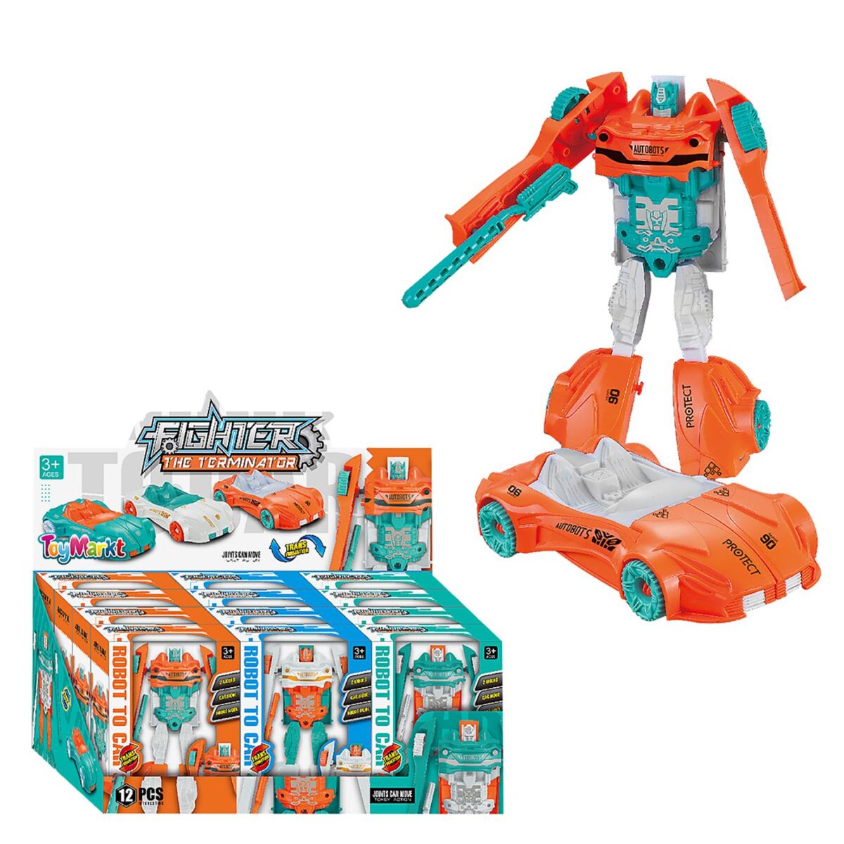 ΗΡΩΑΣ ROBOT-OXHMA FIGHTER ΚΟΥΤΙ 11x15x5cm ToyMarkt 913515-ΤΕΜ(1) - Image 2