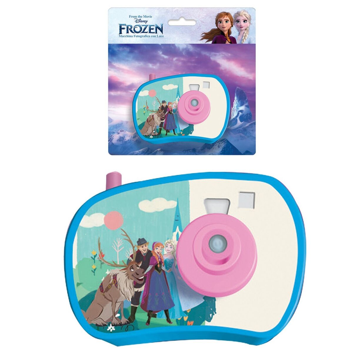 ΚΑΜΕΡΑ ΠΑΙΧΝΙΔΑΚΙ FROZEN 16x16cm Disney-ΤΕΜ(1) - Image 1