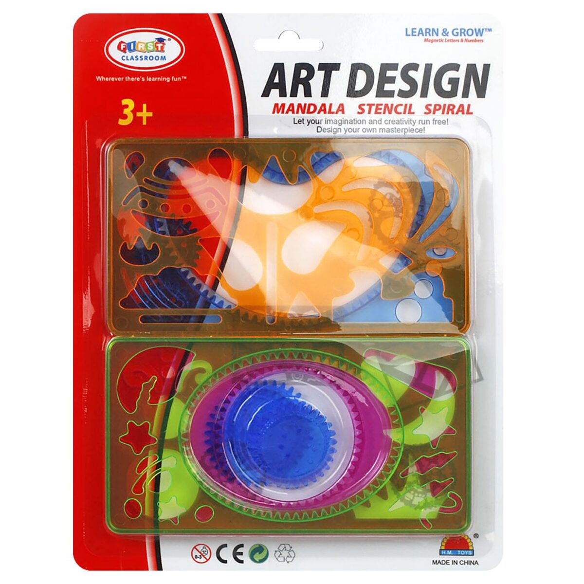 Γεωμετρικά Σχήματα Art Design 22x29x1.5cm ToyMarkt 913616-ΤΕΜ(1) - Image 1