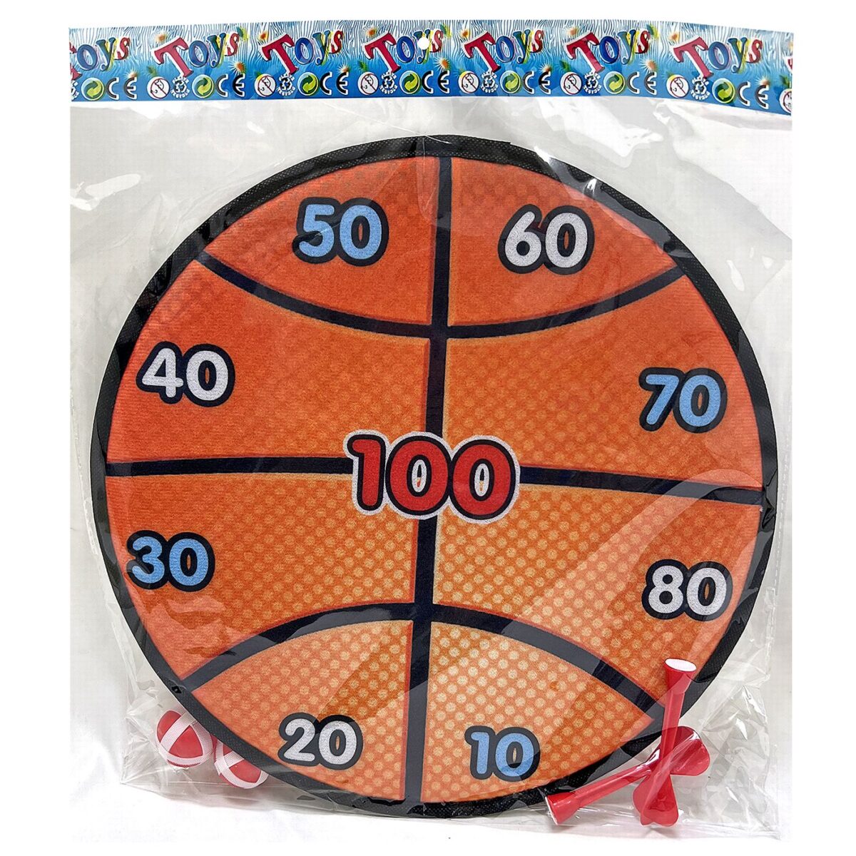 Στόχος 36cm με Βελάκια & Μπαλάκια ToyMarkt 913625-ΤΕΜ(1) - Image 1