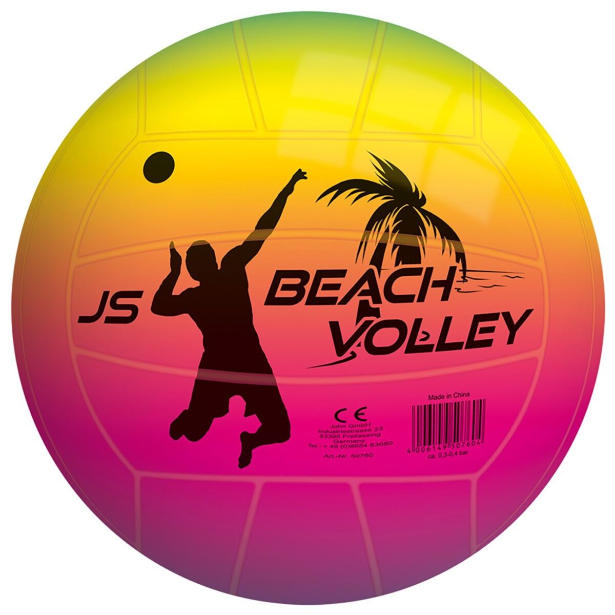 ΜΠΑΛΑ ΠΛ.22cm BEACH VOLEY  John Hellas 50760-ΤΕΜ(12) - Image 1