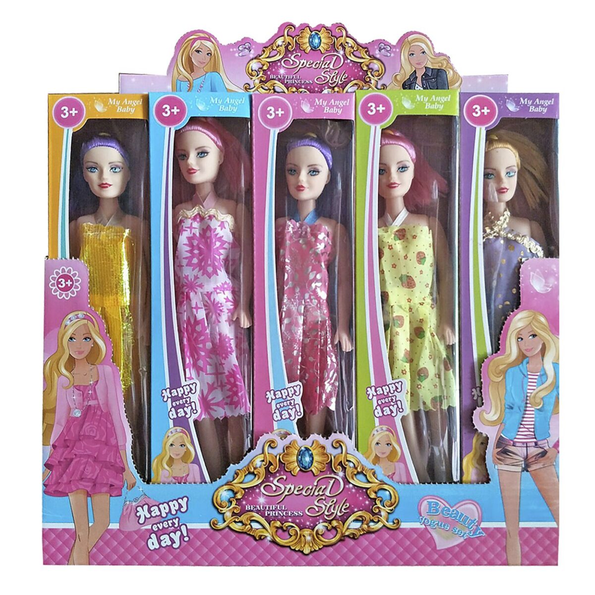 ΚΟΥΚΛΑ ΜΟΝΤΕΛΟ ΦΤΗΝΗ 30cm υψος ToyMarkt 922044-ΤΕΜ(1) - Image 1