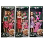 ΚΟΥΚΛΑ CHARM BEAUTIFUL ΜΕ ΑΞΕΣΟΥΑΡ & 2 ΦΟΡΕΜΑΤΑ 14x32x5cm ToyMarkt 922073-ΤΕΜ(1)
